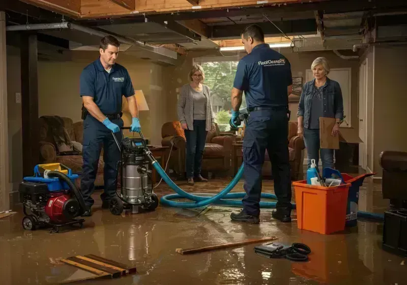 Basement Water Extraction and Removal Techniques process in Glendale, WV