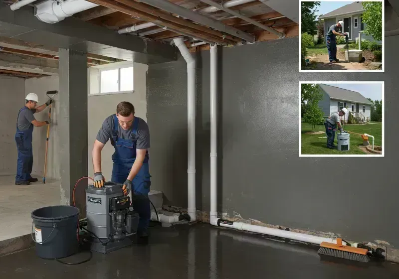 Basement Waterproofing and Flood Prevention process in Glendale, WV